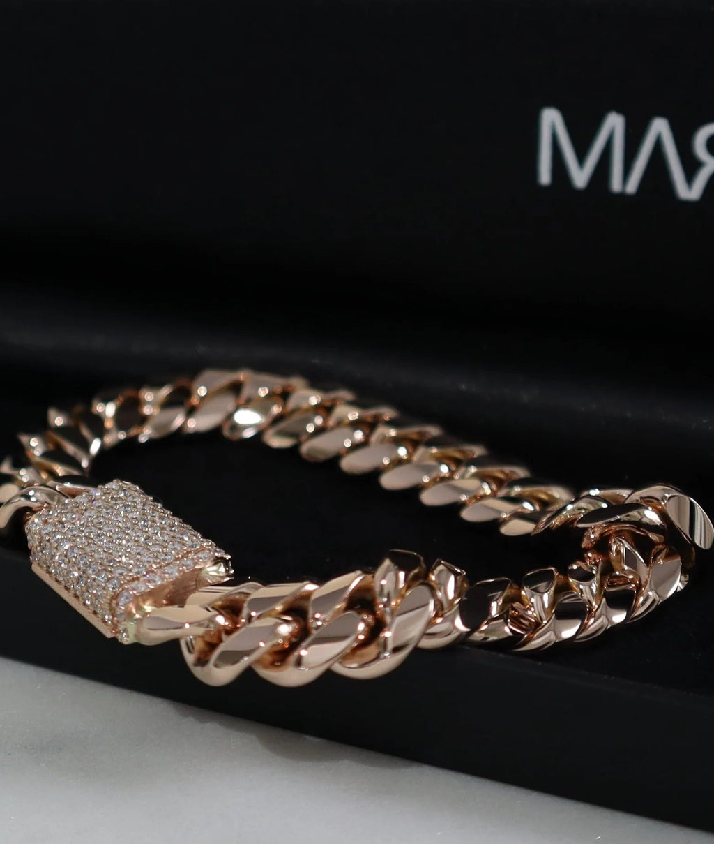 Luxurious Statement Bracelet Rose