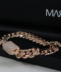 Luxurious Statement Bracelet Rose