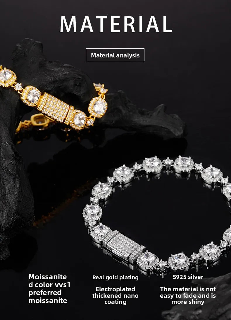 Signature Moissanite Tennis Bracelet