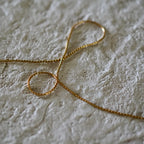 Minimal Gold Plated Hip Chain