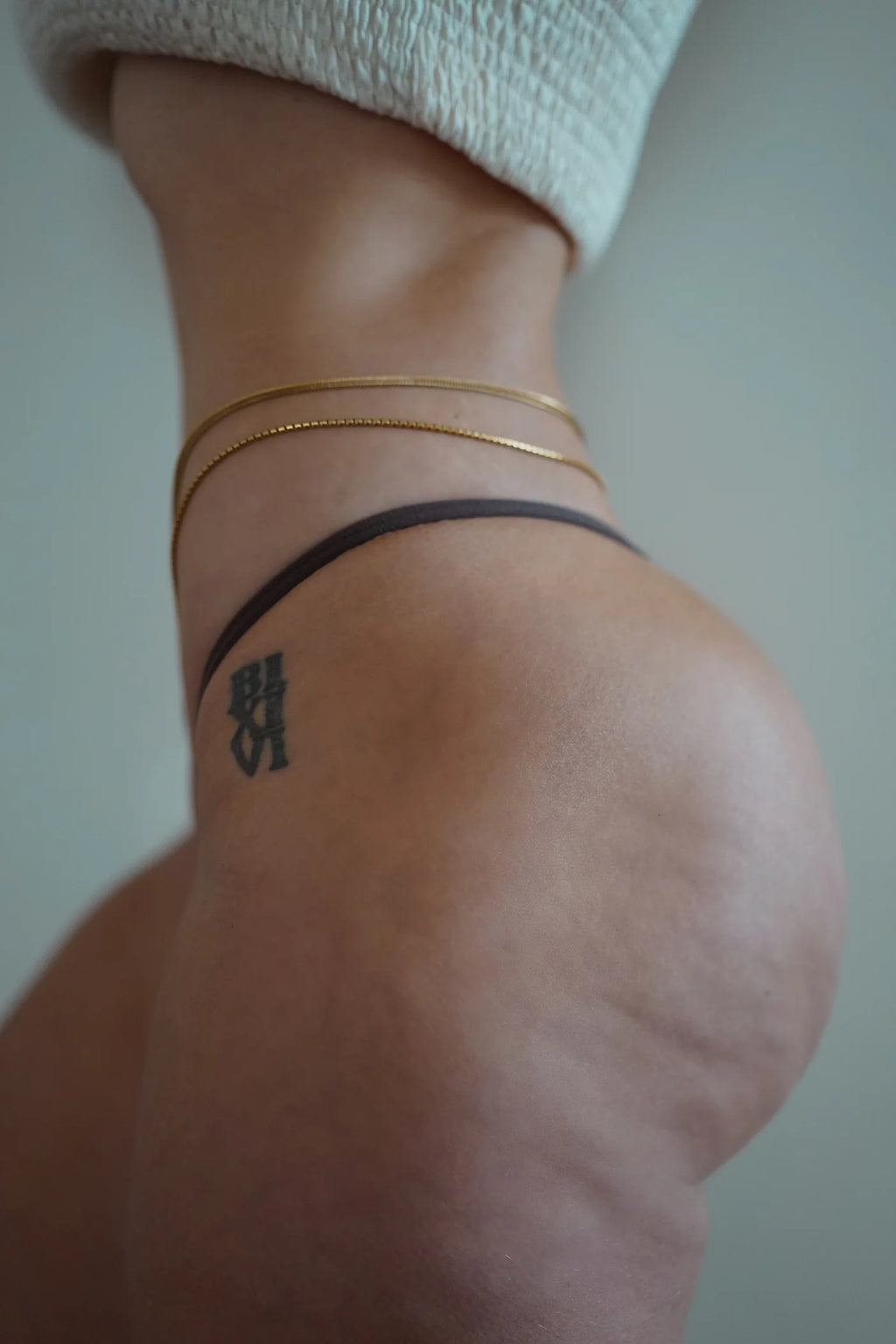 Minimal Gold Plated Hip Chain