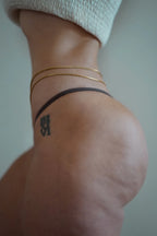 Minimal Gold Plated Hip Chain