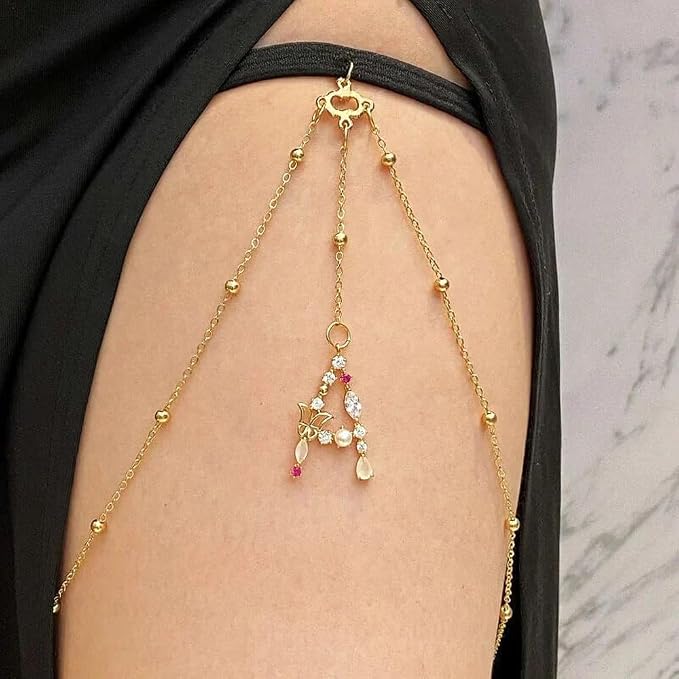 Letter Thigh Jwell
