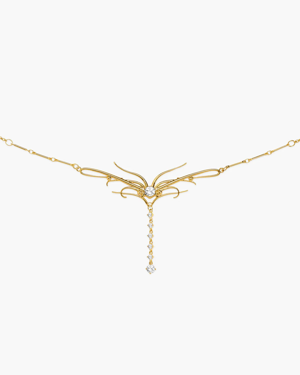 Dripping Waist Chain in Gold