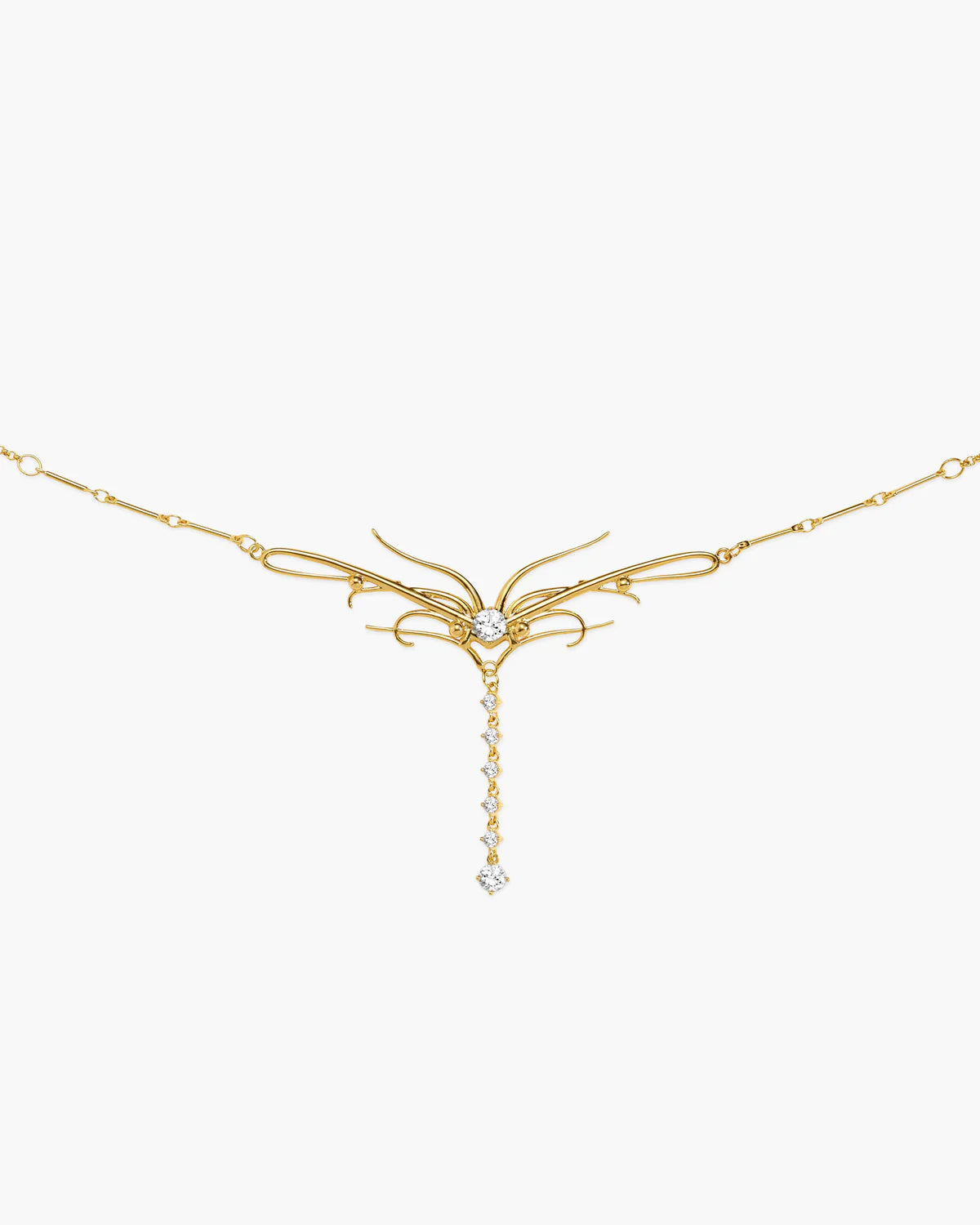 Dripping Waist Chain in Gold