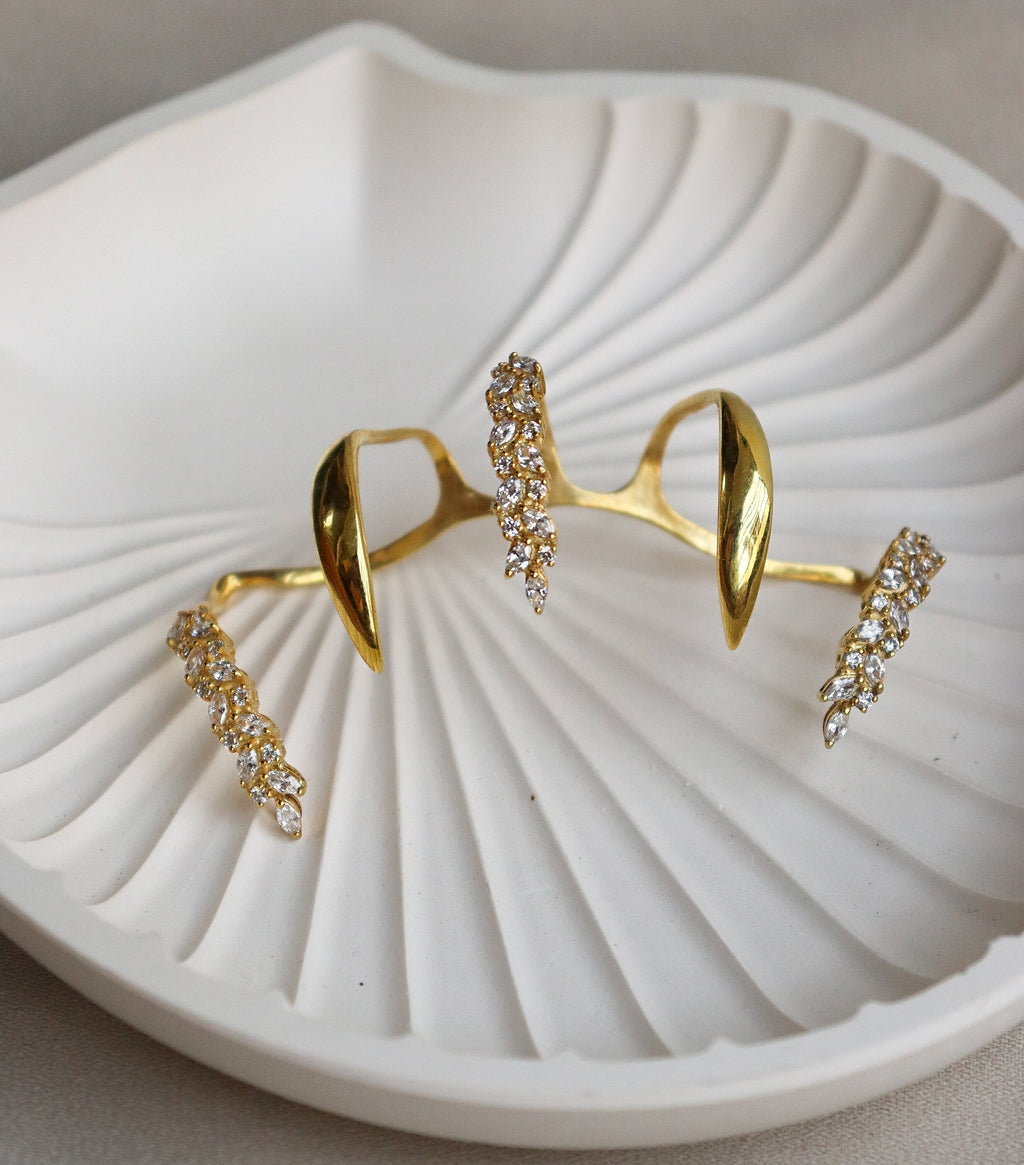Elysian Crystal Statement Ring