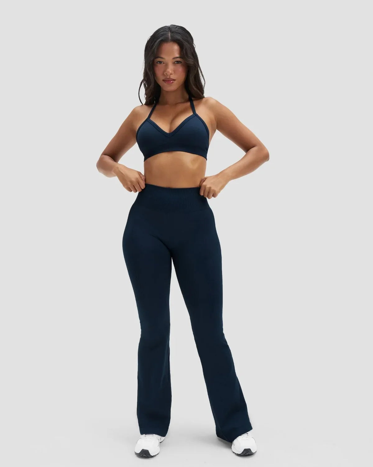 Sculpting High Waist Flare Leggings