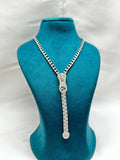 zipper necklace