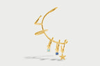 Ear Cuffs Multi Hoops Set